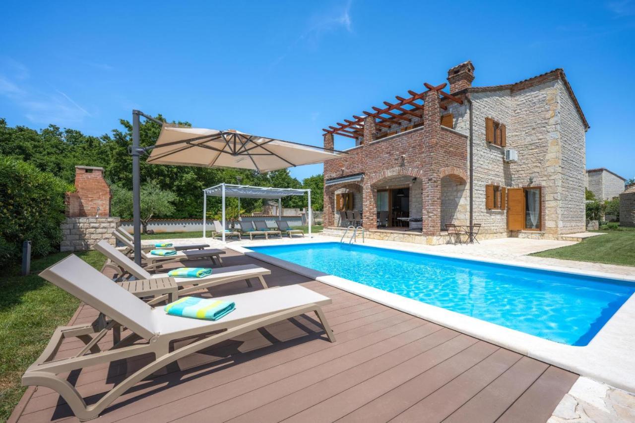 Paradis Villa Stone Queen With Heated Pool Butkovići Exterior foto